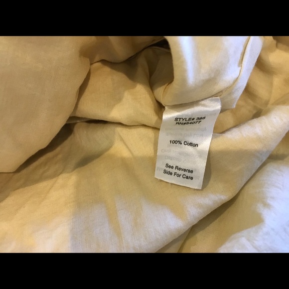 EUC CAbi Yellow Full Pleated Skirt Size 6 - Picture 7 of 7